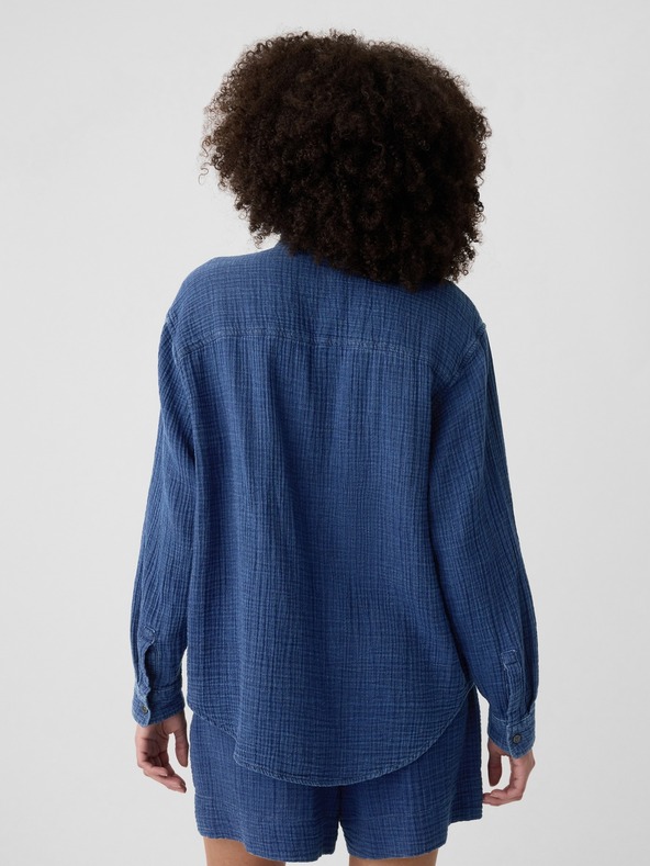 GAP Lanena oversize srajca GAP