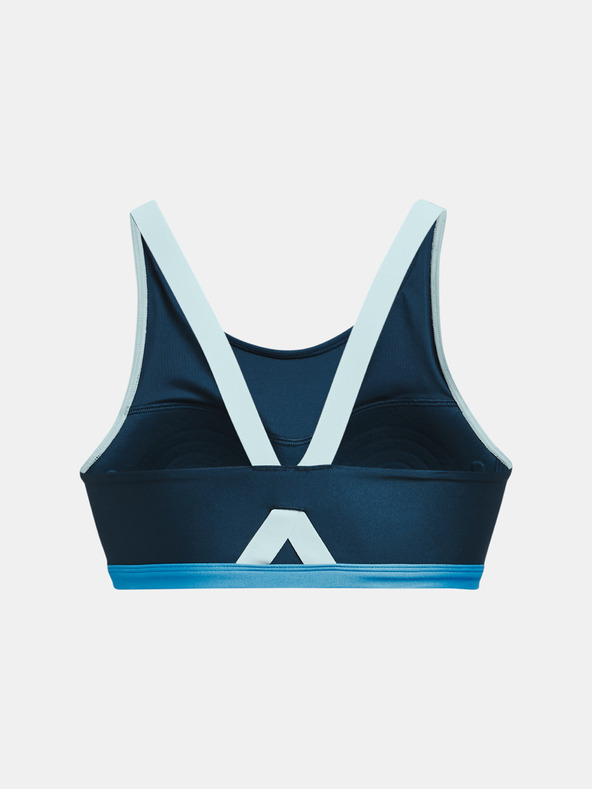 Under Armour Ženski nedrček Under Armour UA Infinity Mid High Neck Shine