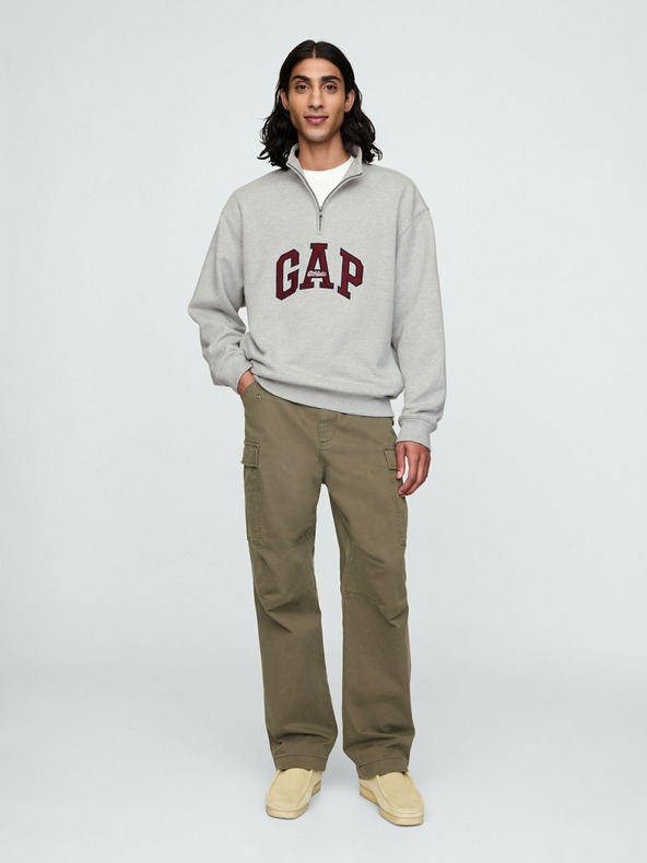 GAP Oversize pulover z logotipom GAP