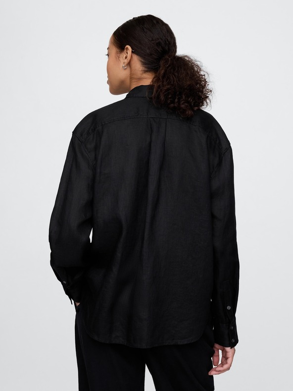 GAP Platnena majica prevelikega formata Velika majica GAP