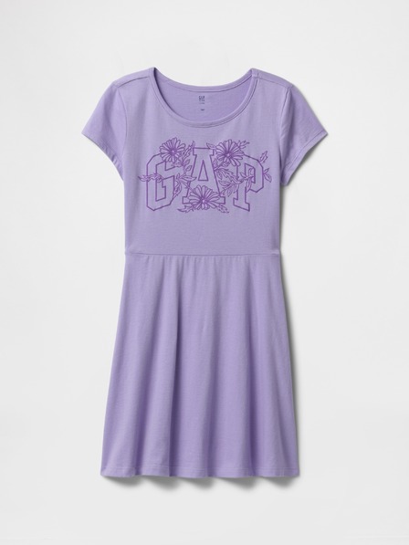 GAP Otroška obleka z logotipom GAP