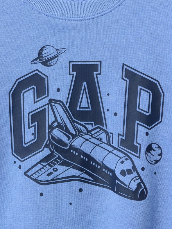 GAP Otroška prevelika jopa z logotipom GAP