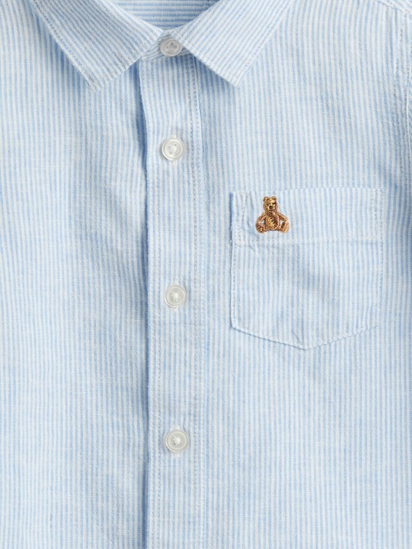 GAP Otroška platnena majica Gap