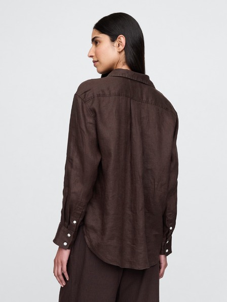 GAP Platnena majica prevelikega formata Velika majica GAP