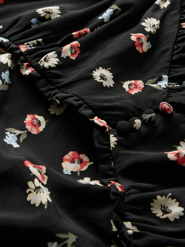 GAP Cvetlične maxi obleke Americana GAP