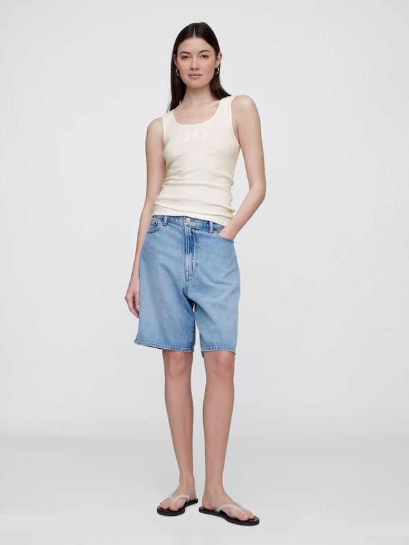 GAP Rebrasta majica z logotipom GAP