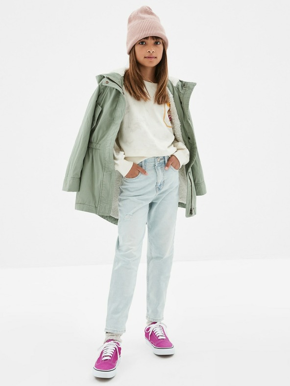 GAP Otroški džins mom uničen GAP