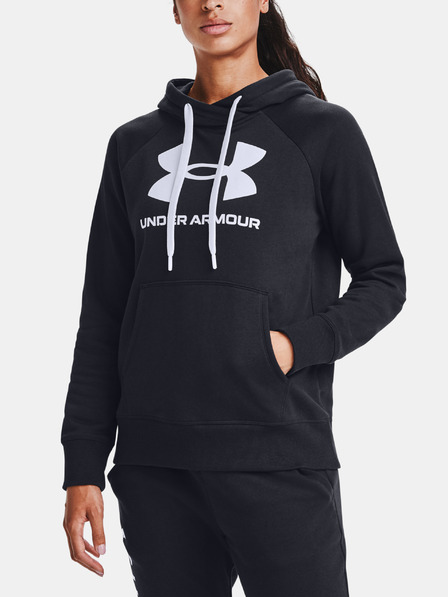 Under Armour Ženski pulover Under Armour Rival Fleece Logo Hoodie