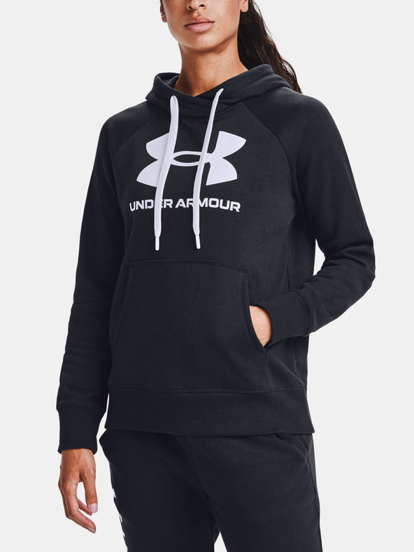 Under Armour Ženski pulover Under Armour Rival Fleece Logo Hoodie