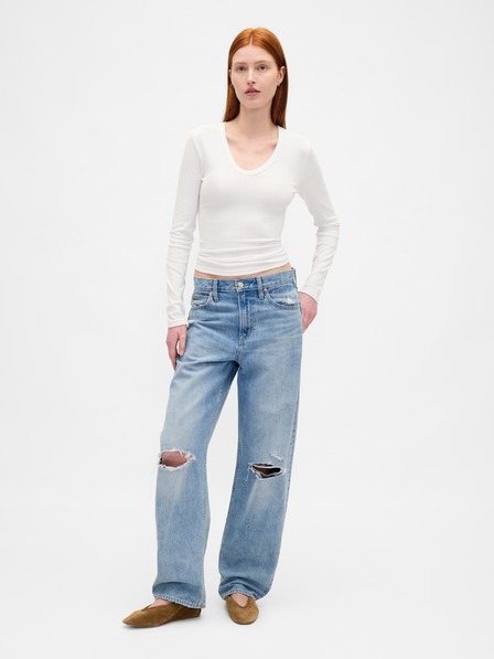 GAP Majica z rebri GAP