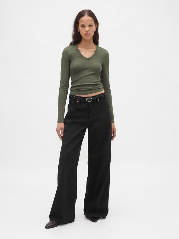 GAP Majica z rebri GAP