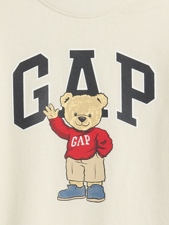 GAP Dojenčka majica z logotipom Brannan Bear GAP