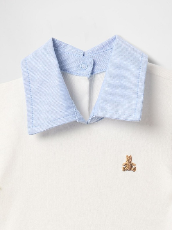 GAP Baby komplet polo majice in kratkih hlač GAP