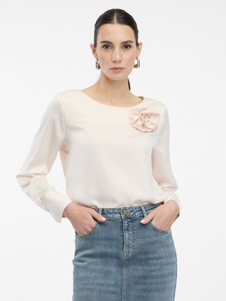 Orsay Svetlo rožnata ženska bluza z aplikacijo ORSAY