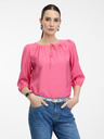 Orsay Rožnata ženska bluza s tričetrtinskim rokavom ORSAY