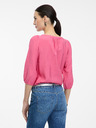 Orsay Rožnata ženska bluza s tričetrtinskim rokavom ORSAY