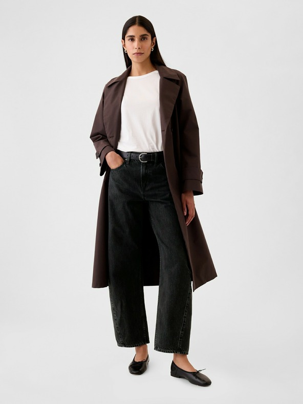 GAP Kavbojke High Rise Barrel GAP