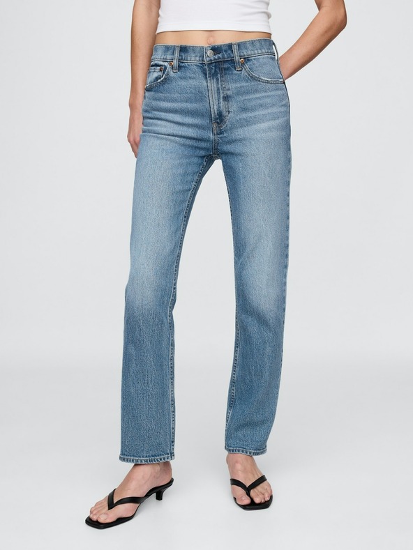 GAP Kavbojke High Rise '90s Slim Straight GAP
