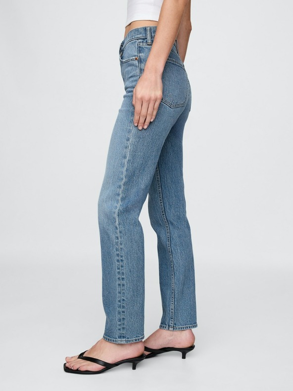 GAP Kavbojke High Rise '90s Slim Straight GAP