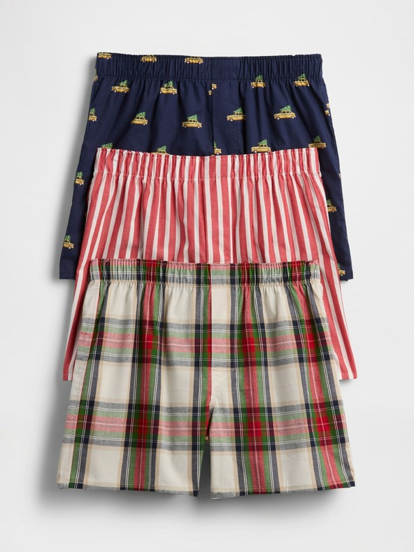 GAP Bavlnené trenírky, 3 ks GAP