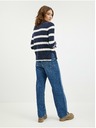 Orsay Belo-moder ženski črtast pulover ORSAY