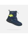 Geox Temno modra fantovska zimska obutev Geox Flexyper Boy B ABX