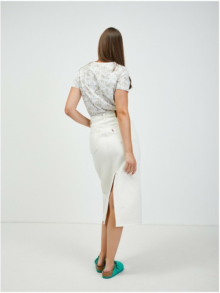 Orsay Belo-bež majica z živalskim vzorcem ORSAY