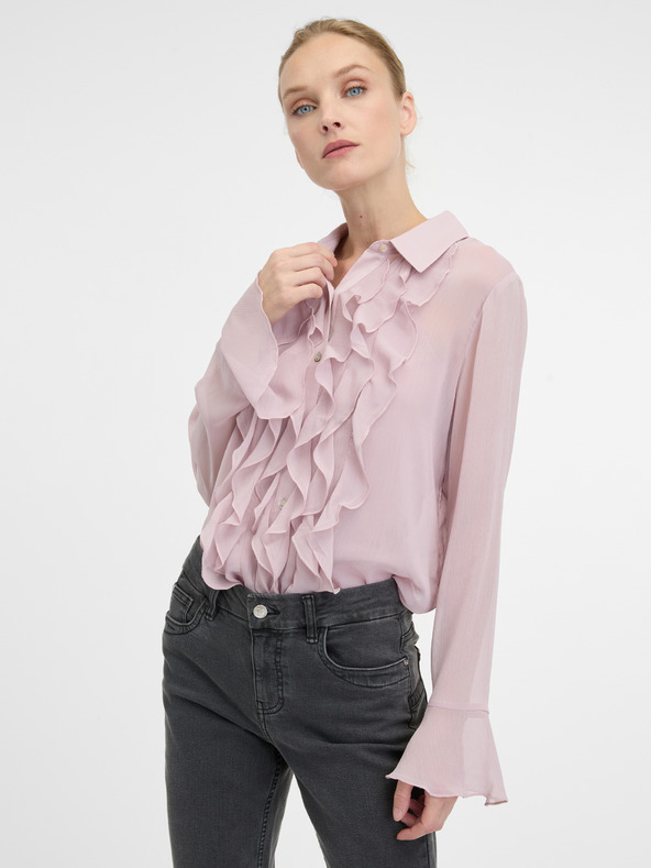 Orsay Svetlo rožnata ženska bluza ORSAY