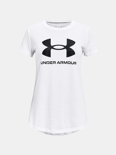Under Armour Dekliška majica Under Armour UA SPORTSTYLE LOGO SS-GRY