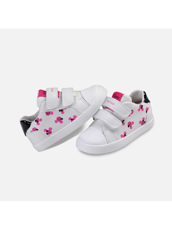 Geox Bele dekliške superge Geox Kilwi