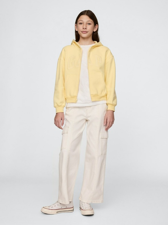 GAP Otroška prevelika jopa z logotipom GAP