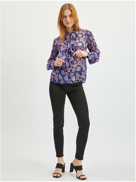 Orsay ORSAY vijolična ženska cvetlična bluza