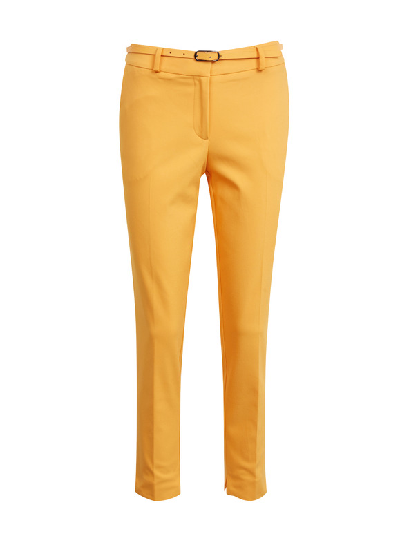 Orsay ORSAY oranžne ženske hlače s pasom