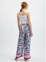 Orsay Svetlo modre ženske cvetlične hlače ORSAY