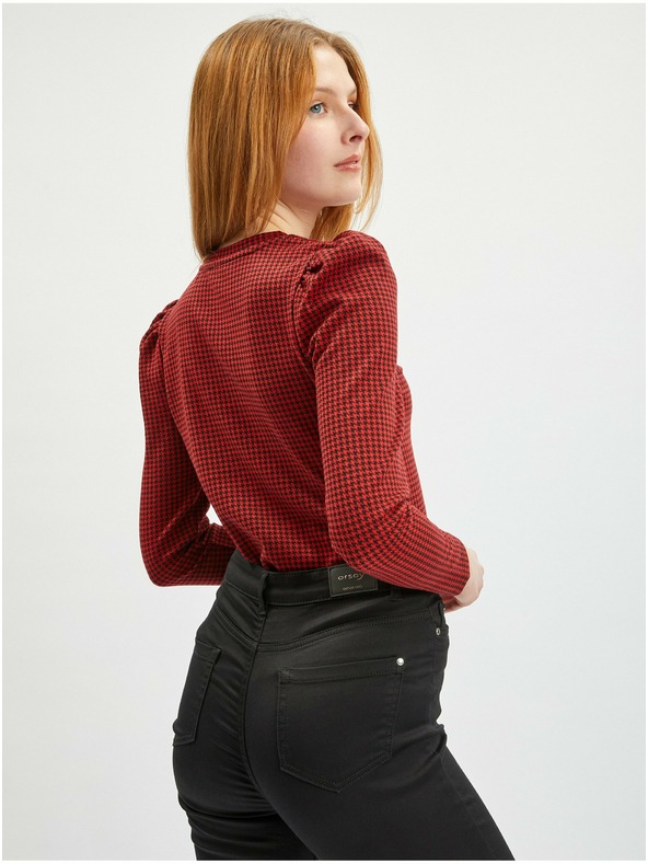 Orsay Črne ženske skinny fit hlače ORSAY