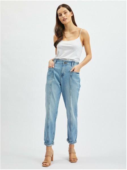Orsay Svetlo modre ženske boyfriend jeans hlače ORSAY