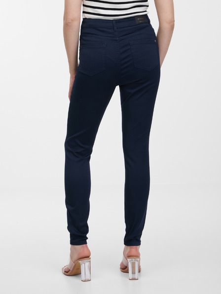 Orsay Temno modre ženske hlače ORSAY