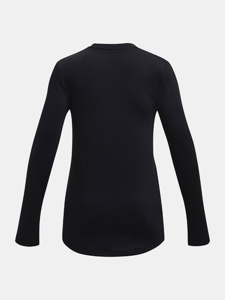 Under Armour Dekliška majica Under Armour ColdGear Novelty LS Crew-BLK