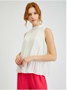Orsay Bela ženska plisirana bluza ORSAY
