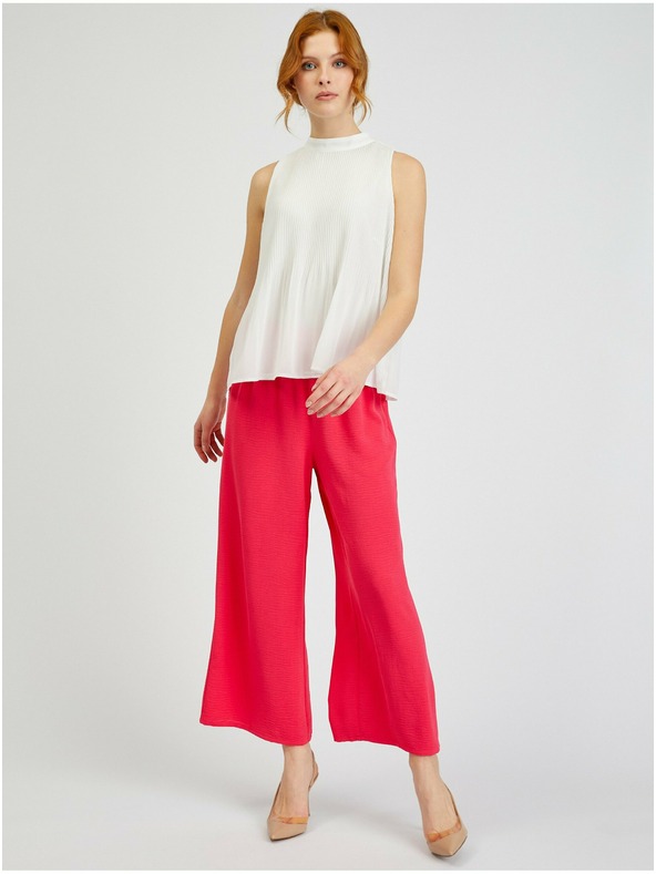 Orsay Bela ženska plisirana bluza ORSAY