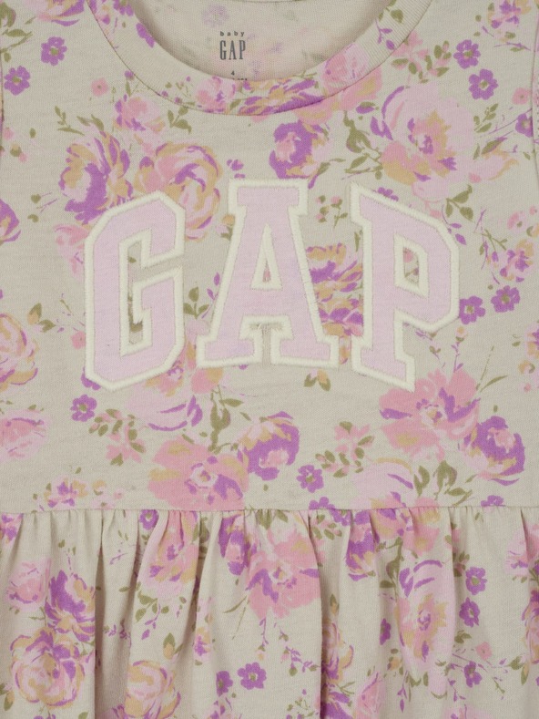 GAP Otroška obleka z logotipom GAP