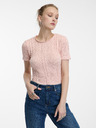 Orsay Svetlo rožnata ženska bluza ORSAY