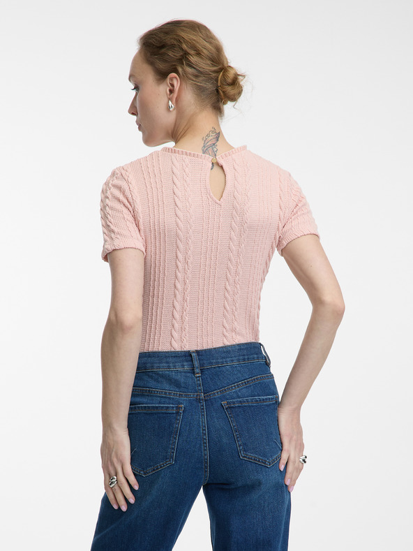 Orsay Svetlo rožnata ženska bluza ORSAY