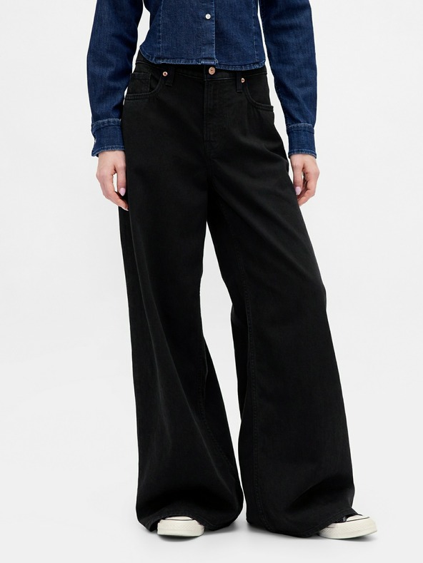 GAP Jeans hlače Low Slung UltraSoft Extra Baggy GAP