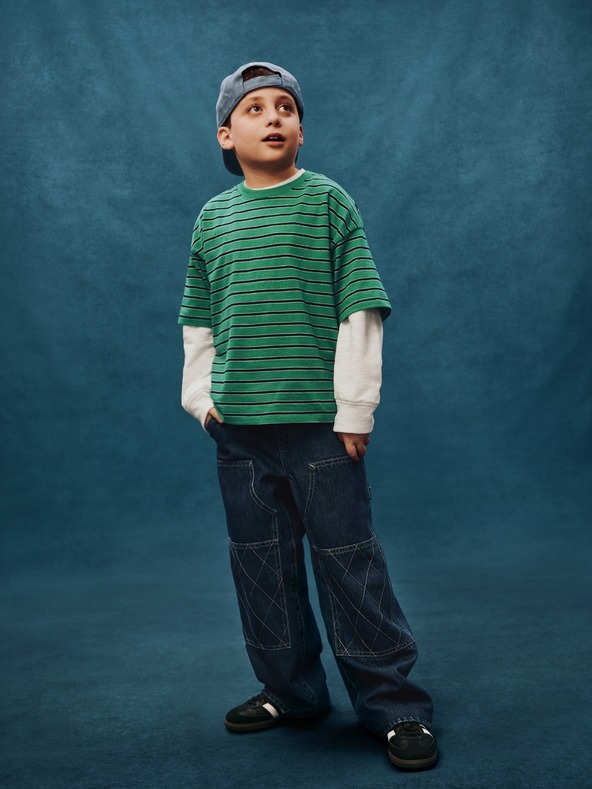 GAP Otroške jeans hlače Easy Baggy Carpenter GAP