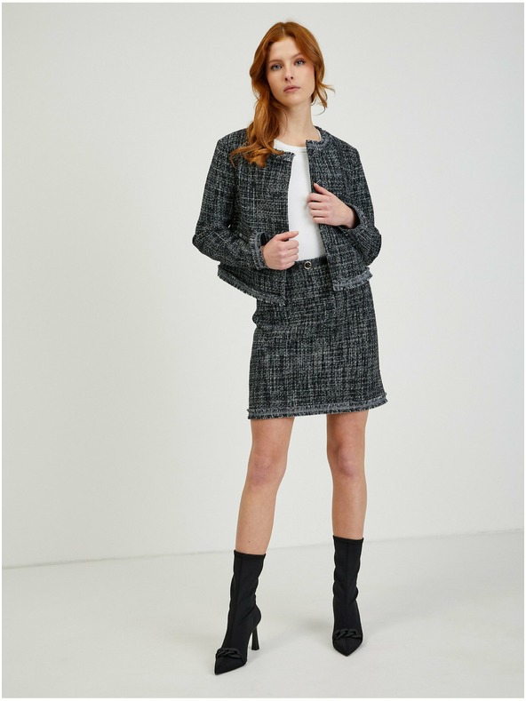 Orsay Siv ženski tvidast suknjič ORSAY