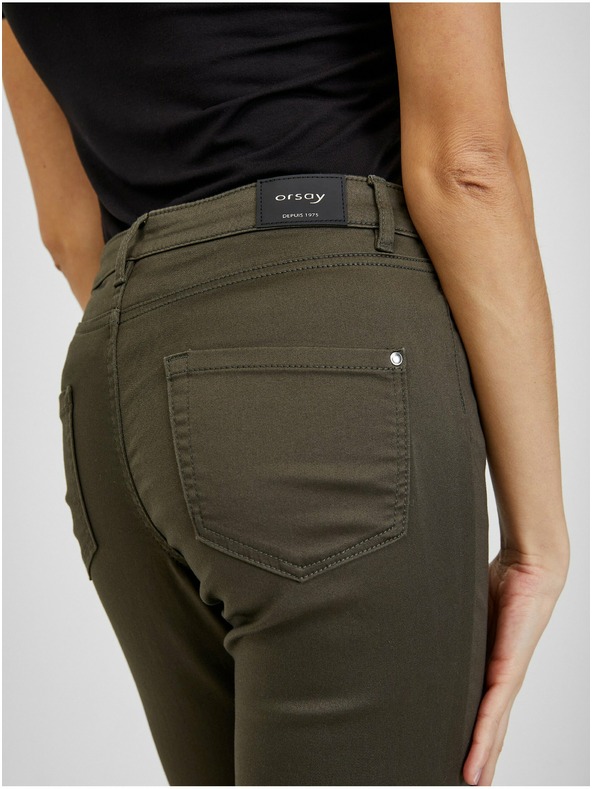Orsay Kaki ženske hlače ORSAY
