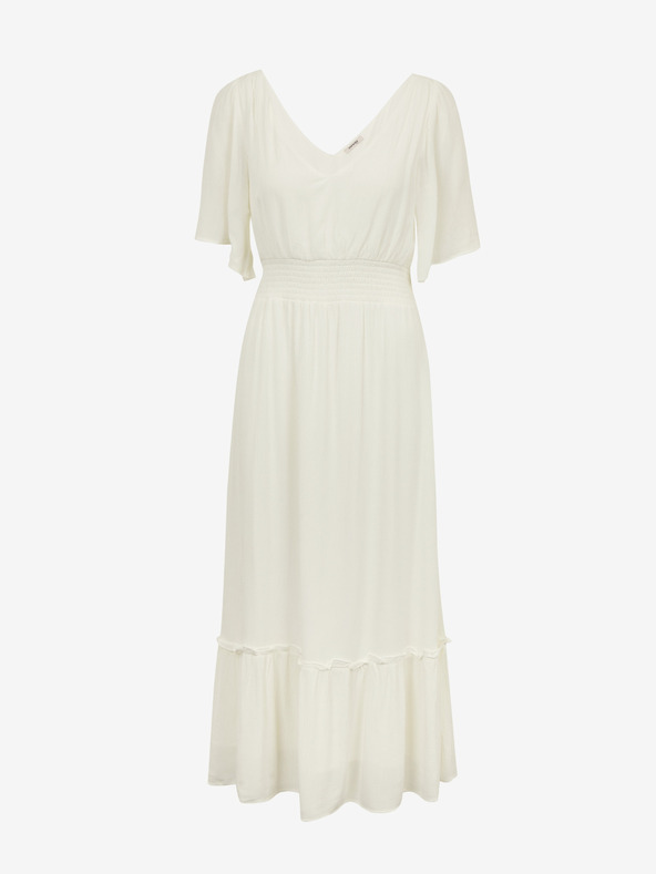 Orsay Krem ženska maksi obleka ORSAY