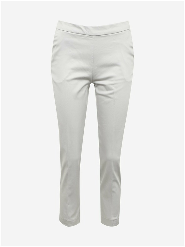 Orsay Svetlo sive skrajšane hlače ORSAY