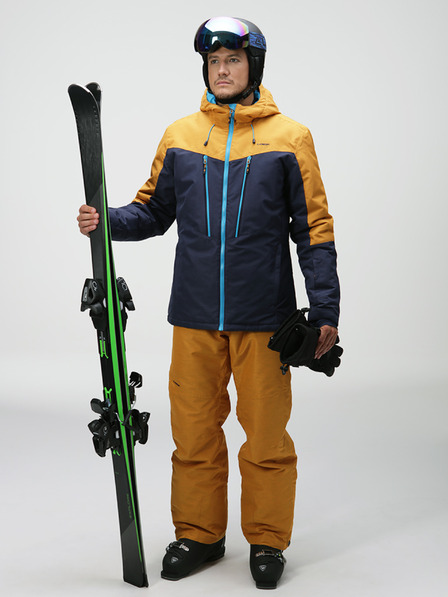 Loap Modro-rumena moška smučarska jakna LOAP Lawrence